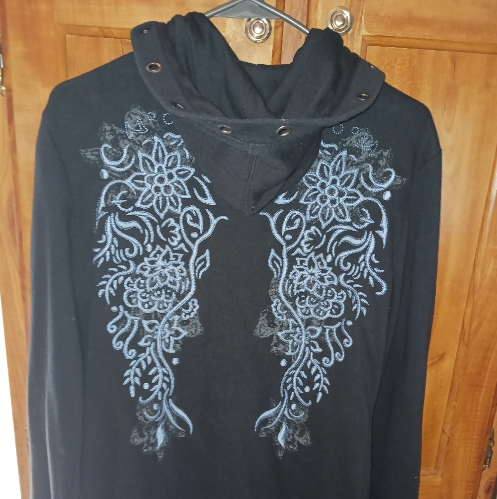 Harley Davidson Embroided Hoodie